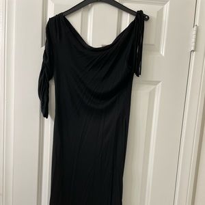 SISLEY bundle black one shouldered dress S NWT / top S NWOT